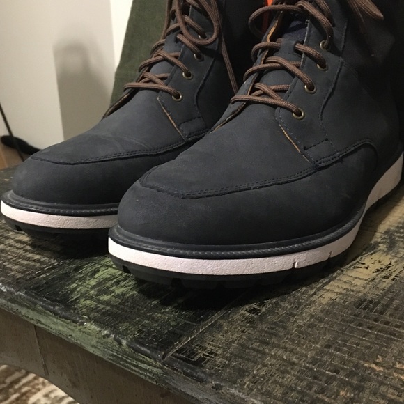 Swims waterproof zip boots.  Size 8 blue orange - Picture 3 of 7